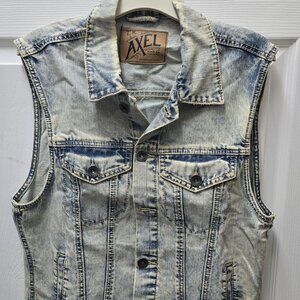 AXEL Denim Vest Large